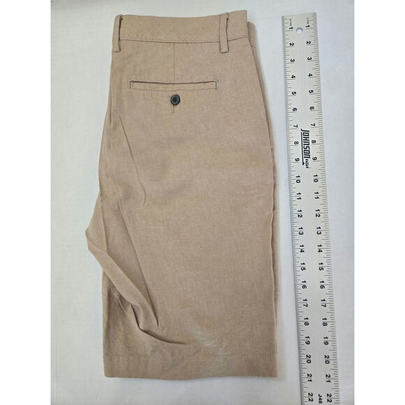 Goodthreads Mens 32 Shorts Khaki Pockets 9” Inseam Straight New - Picture 4 of 6